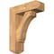 Ekena Millwork Imperial Craftsman Smooth Bracket w/ Offset Brace, Western Red Cedar, 5 1/2"W x 16"D x 20"H BKT0604X16X20IMP04SWR - alternate 1